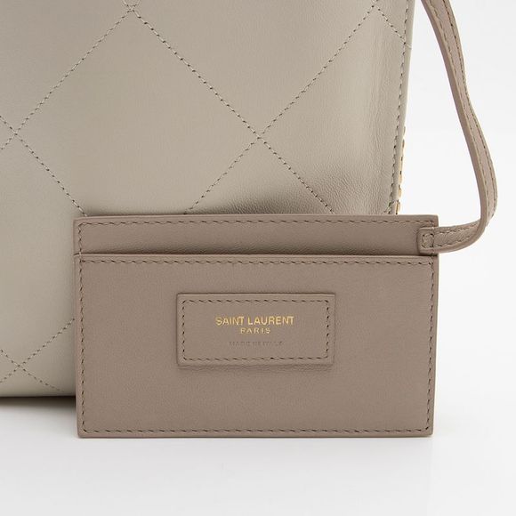 Saint Laurent Lambskin Suzanne Mini Hobo - Picture 11 of 13